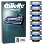 Skustuvo galvutės GILLETTE MACH3, 8vnt.