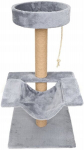 Draskyklė katėms Funfit Home and Office, pilka, 80 cm
