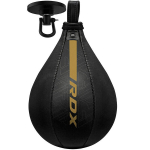 Bokso greičio kamuolys RDX F6 Kara, juodas/auksinis