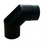 Dūmtraukio alkūnė Wadex, 120 mm, 2 mm, 90&deg;