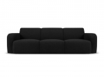 Trivietė Sofa Windsor & Co Lola, 235x95x72 cm, juoda