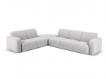 &Scaron;e&scaron;iavietė kairinė sofa Windsor & Co Lola, 315x250x72 cm, &scaron;viesiai pilka