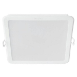 PHILIPS 59467 MESON 150 16.5W 4000K baltas kvadratinis įleidžiamas lubų &scaron;viestuvas