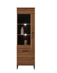 Vitrina Liveo Ivo IV6, ruda