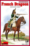 Klijuojamas Modelis MiniArt 16016 French Dragoon Napoleonic Wars 1/16