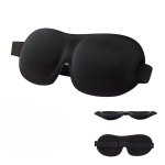 Miego kaukė unisex, juoda