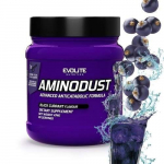 Aminorūg&scaron;tys EvoLite Aminodust Black Currant, 474g
