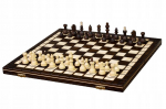 Medinių &scaron;achmatų ir &scaron;a&scaron;kių rinkinys Sunrise Chess & Games Capablanca , 40 x 41 cm