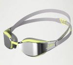 Plaukimo akiniai Speedo Fastskin Hyper Elite Mirror, pilki