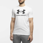 Mar&scaron;kinėliai vyrams Under Armour Sportstyle Logo 1382911 100, balti