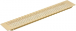 Ventiliacinės grotelės 480 x 80 mm, auksines spalvos