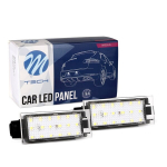 LED valstybinio numerio ap&scaron;vietimas RENAULT Clio III 18SMD (LED license plate light RENAULT Clio III 18SMD)