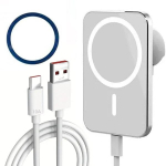 Automobilinis belaidis įkroviklis &bdquo;MagSafe&ldquo; iPhone įrenginiams, &bdquo;Apple&ldquo;, balta spalva