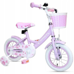 Vaiki&scaron;kas dviratis Enero PRINCESS 12", rožinis