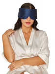 Miego kaukė moterims A&A Sleep Master Dark Blue, mėlyna, VIENAS DYDIS