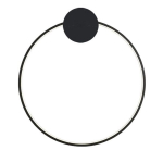 LED SIENINĖ LAMPA APP1383-CW BLACK 30cm