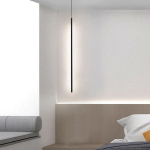 Lubų &scaron;viestuvas LED APP1413-C BLACK 100cm