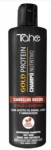 Maitinamasis &scaron;ampūnas sausiems plaukams Tahe Botanic Gold Protein maitinamasis &scaron;ampūnas, 300 ml