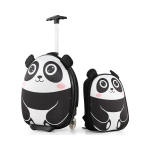 2 dalių vaiki&scaron;kas lagaminų rinkinys Costway,panda