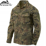 Vyri&scaron;ki taktiniai uniforminiai džemperiai Helikon-Tex Raid PC Stretch RS, PL Woodland