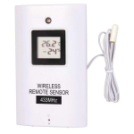 Emos Meteorologinė stotis E5018 5392770, -50&deg;C iki +70&deg;C, 20%-95% RH, 433 MHz, iki 30 m