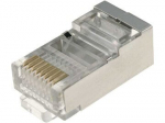 RJ45 jungtis ekranuota 100vnt