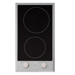 BEKO HDCC32200X keraminė kaitlentė - 2 degikliai - Jutikliniai valdikliai - Modulinė sritis - Juoda