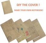 Kalendoriai, užra&scaron;ų knygelės, A5 eskizų žurnalas &ndash; 60 tu&scaron;čių puslapių keliautojams, studentams ir biuro reikmėms, 8,2 x 5,5 colio (5 paketų grafikas / kvadratinis tinklelis)