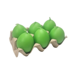 Velykinis žvakių rinkinys, 6vnt, D4.5 H6cm