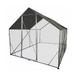 Metalinis naminių gyvūnėlių aptvaras, 2x3x2.2 m