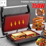 Sumu&scaron;tinių keptuvė 750 W mini kepsnių aparatas buičiai, mėsainis, keptas kiau&scaron;inis, elektrinė sumu&scaron;tinių kepimo ma&scaron;ina, nepridegantis pavir&scaron;ius, kepsninė, europieti&scaron;kas ki&scaron;tukas~1213
