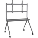 Multimedijos grotuvas Mobilus laikiklis XL televizoriams 50" - 86" - EWENT - EW1542 - Įrenginių platforma - Kabelių valdymas