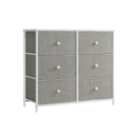 Komoda 30x80x71cm., pilkos/baltos spalvos