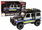 Policijos Suv automobilis su &scaron;viesos ir garso efektais