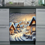 Magnetinis PVC indaplovės durelių dangtelis, 58,42*43,18cm