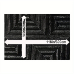 Imitacinio ka&scaron;myro kilimas, 79 * 118 colių / 200 * 300 cm