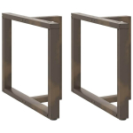 Valgomojo stalo kojelės, x formos, 2 vnt., 100x35x(72-73)cm
