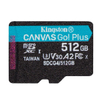 Atminties kortelė telefonui Kingston CANVAS Go Plus 512GB SDCG4/512GBSP