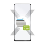 fiksuota viso dangčio grūdinto stiklo apsauga, skirta Samsung Galaxy A53 5G, viso ekrano klijai, juoda