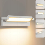 Lauko Led lempa 36 W, sieninė, Ip65, atspari vandeniui, 3000 K, &scaron;ilta balta