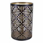 Metalinis indi&scaron;kas žibintas žvakėms dekoratyvinis Agra L 23 cm metalas varis