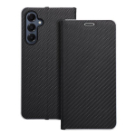 Kabura LUNA Book Carbon do SAMSUNG S24 FE czarny