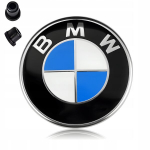 Emblema Bmw Logotipas Ženklelis 82 mm E30 E34 E38 E39 E46 E53 E83 E60 E61 E67 X3 X5