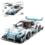 Surenkamas modelis Kbox Porsche 911 10214, 1465 det., baltas