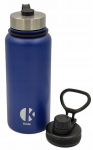 Terminis plieninis butelis Kilde, 950 ml, mėlynas
