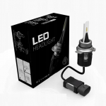 Led Mini Žibintas Motociklui/kvadratui Hir2 9012 48w 12-24v Canbus