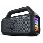 Belaidė kolonėlė Soundcore Boom 2 (A3138011) Bluetooth 5.3, RGB ap&scaron;vietimas, IPX7, BassUp - Anker - Juoda
