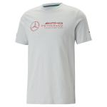 Laisvalaikio mar&scaron;kinėliai vyrams PUMA MAPF1 Logo Tee Mercedes Team Silver - 53848202, pilki