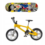 Fingerboard Mini riedlentė fingerbike triukų rinkinys