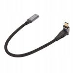 Usb C 3.1 kabelis, jungtis i&scaron; tėvi&scaron;kos į moteri&scaron;ką Pd100w greitas įkrovimas 10 gb/s 4k Ls